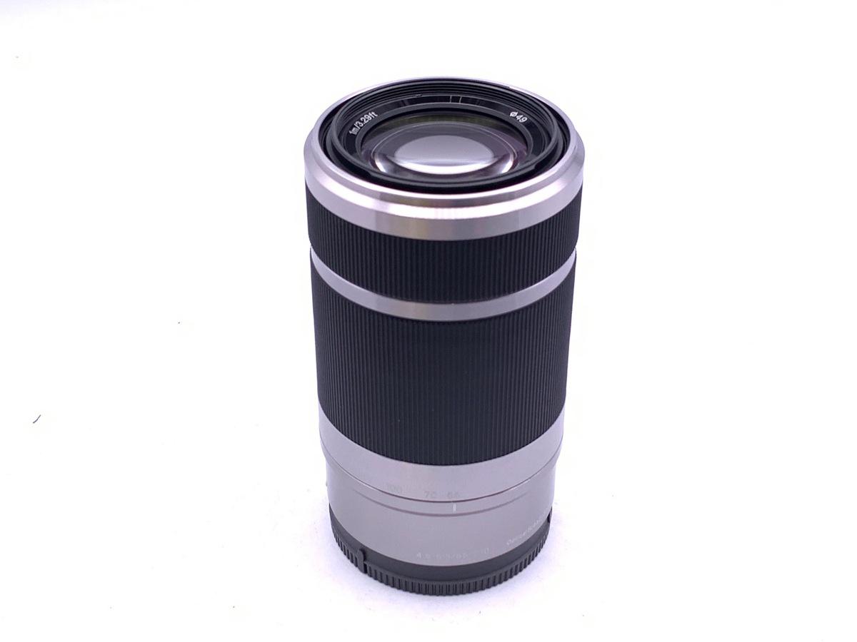【中古】ソニー E 55-210mm F4.5-6.3 OSS [SEL55210S] シルバー