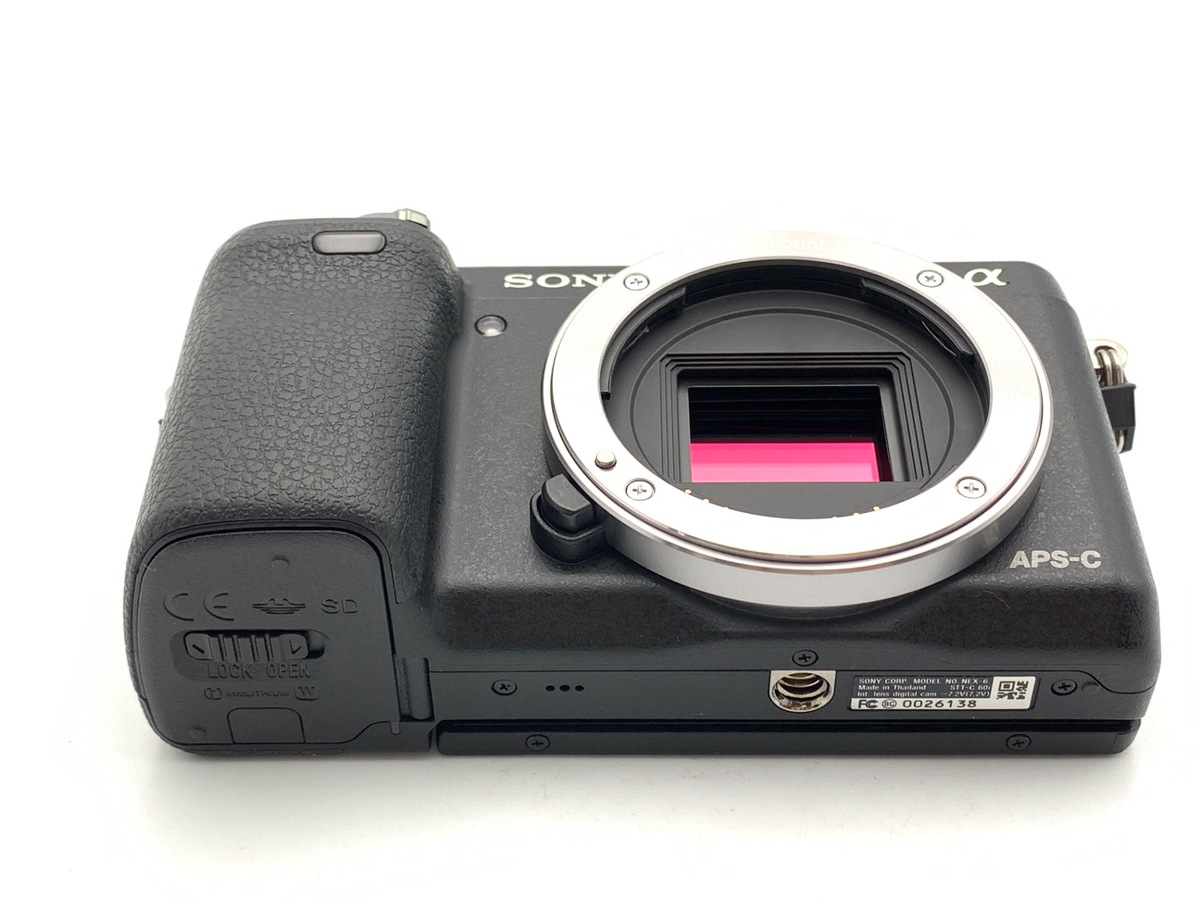 【中古】ソニー α NEX-6 ボディ ブラック