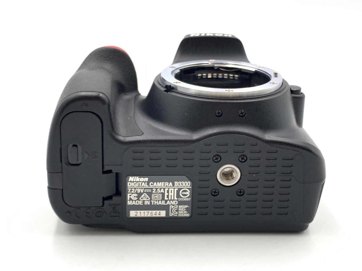 中古：B(並品)】ニコン D3300 ボディ ブラック | 2443920022321