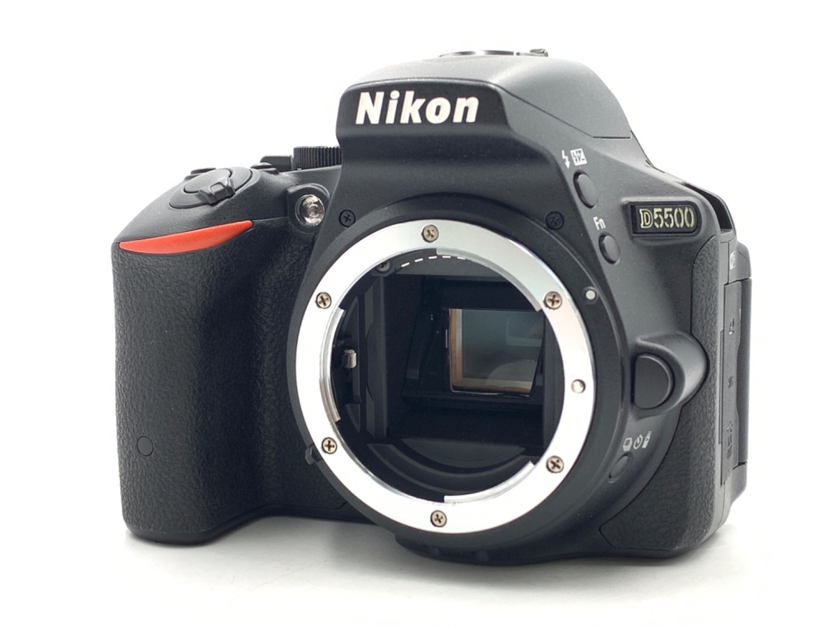 SDカード付き♪Nikon D5500 ボディ♪ 中古：B(並品)】ニコン D5500 ボディ ブラック | 2443940046567