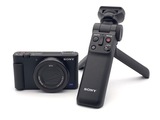 中古】ソニー VLOGCAM ZV-1G B シューティンググリップキット ブラック