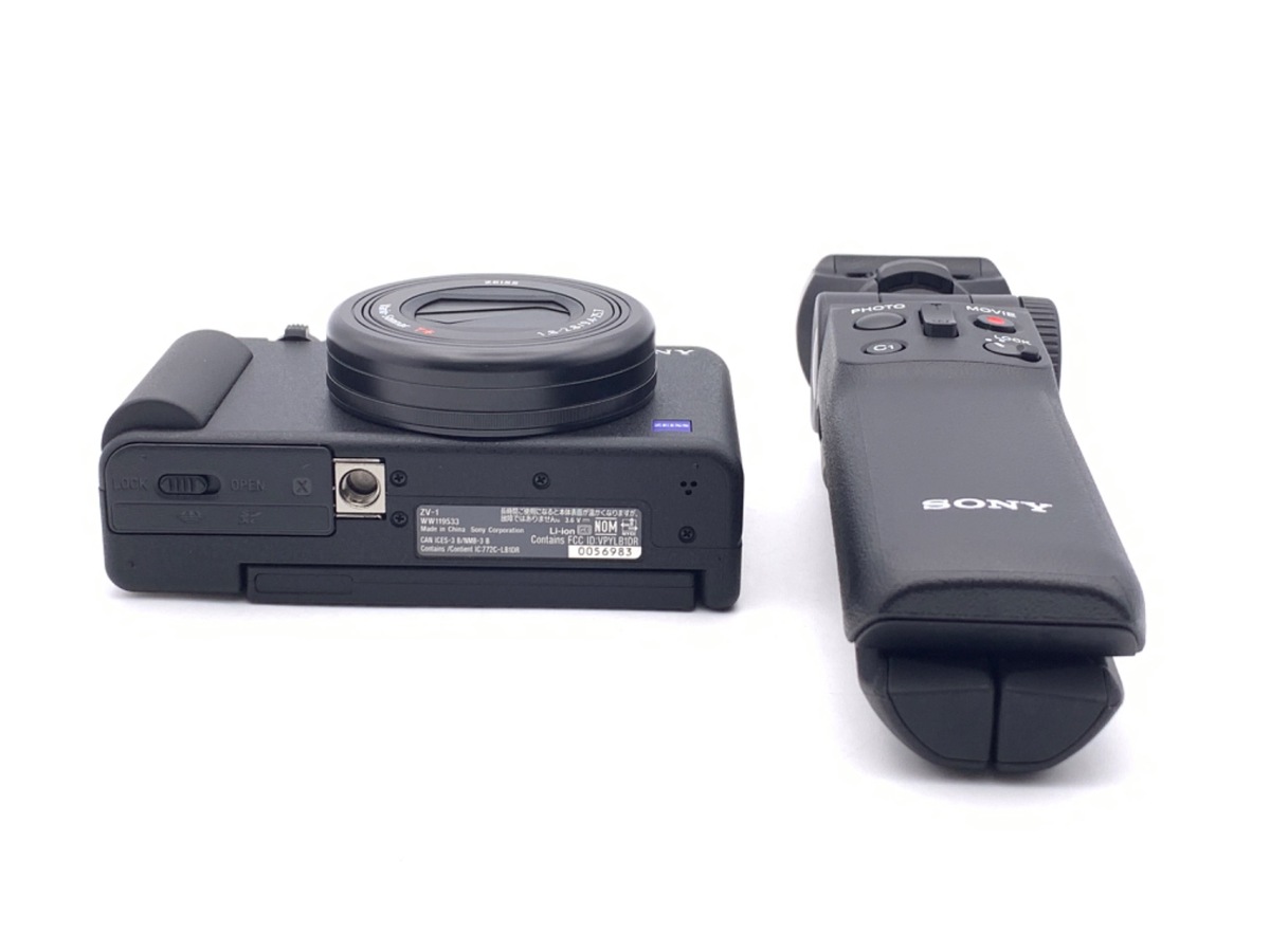 中古：A(美品)】ソニー VLOGCAM ZV-1G B シューティンググリップキット