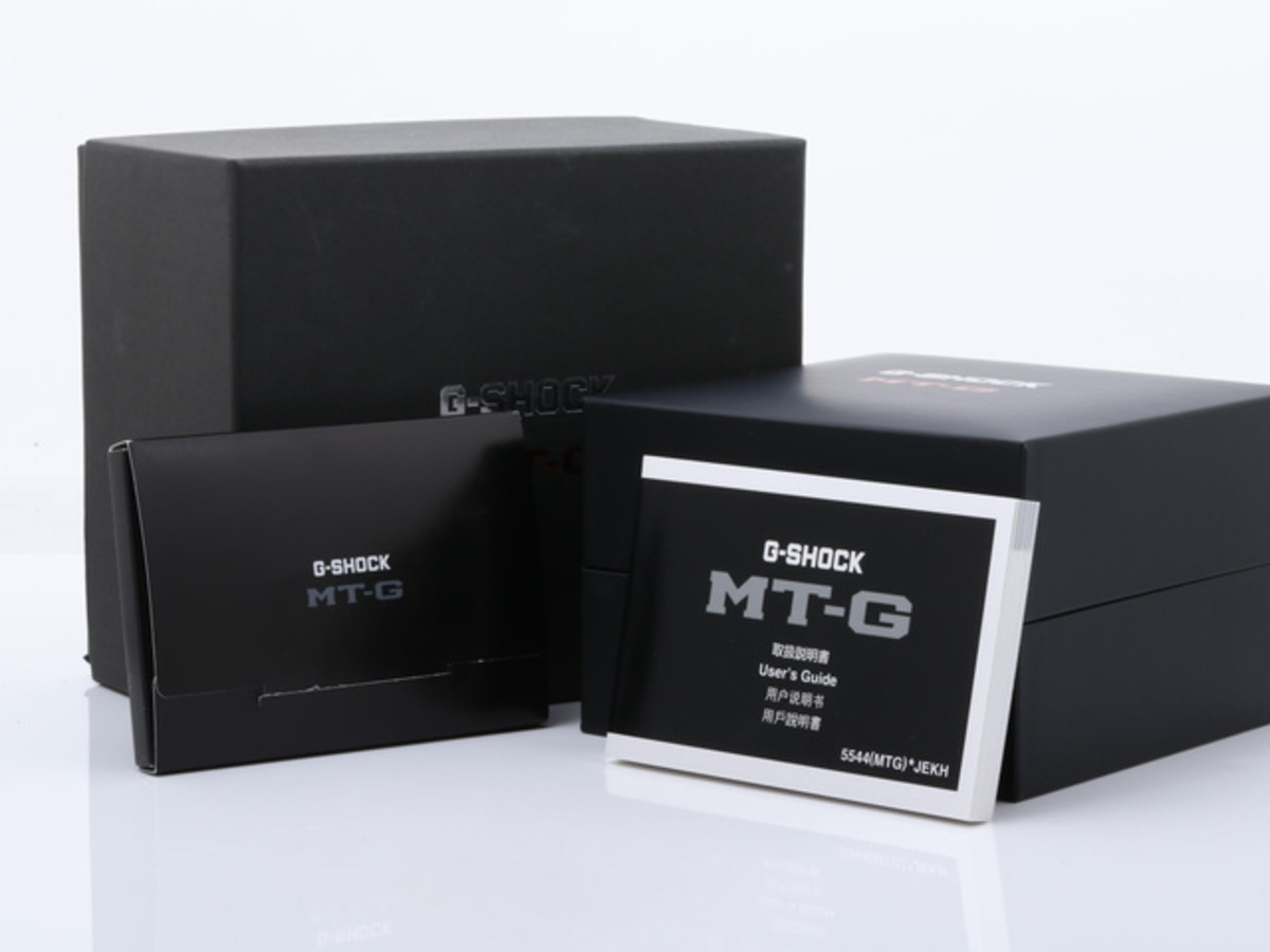 カシオ G-SHOCK ブラック MTG-B1000B-1AJF 樹脂