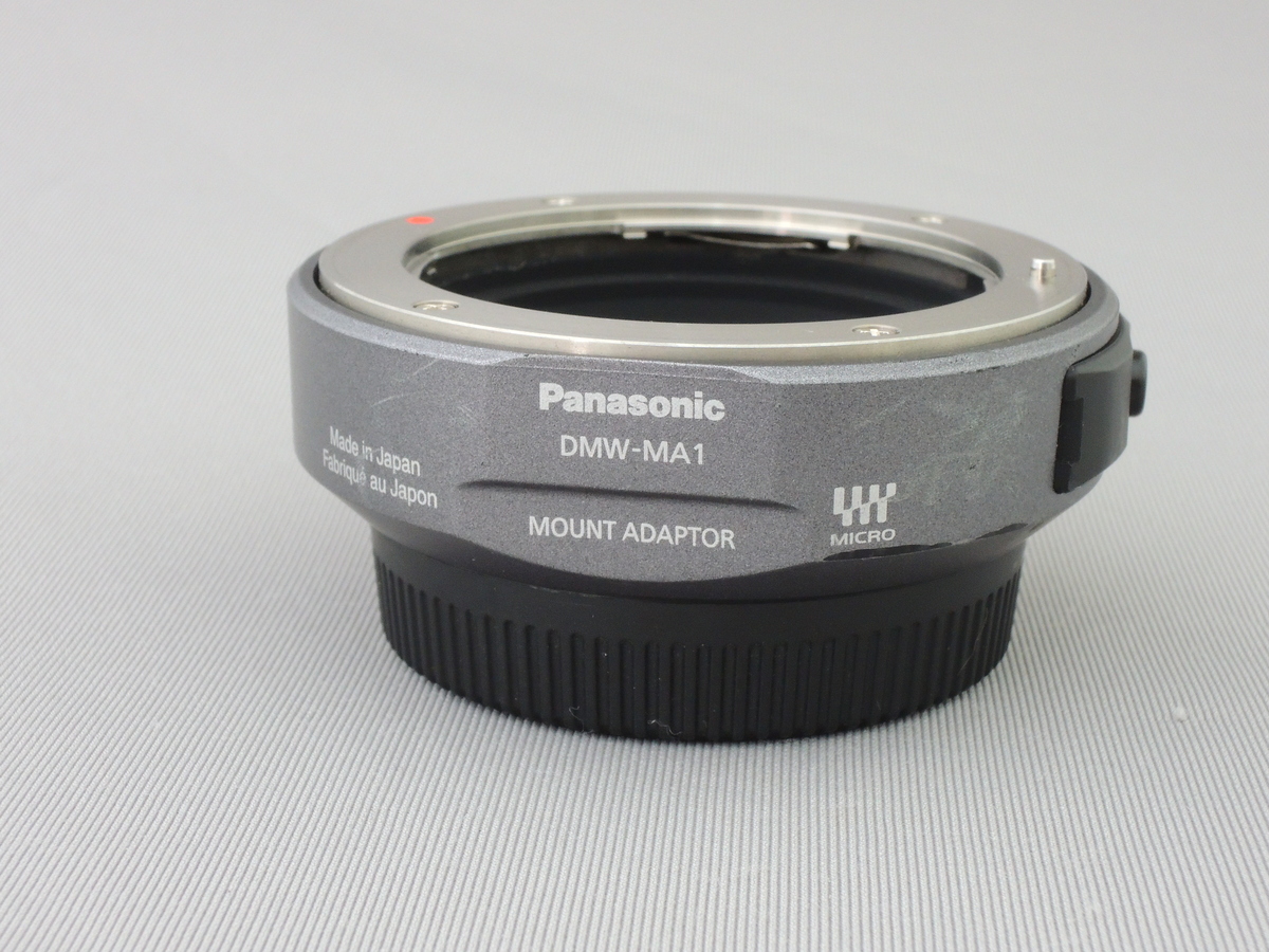 中古：B(並品)】パナソニック DMW-MA1 マイクロフォーサーズ用マウント