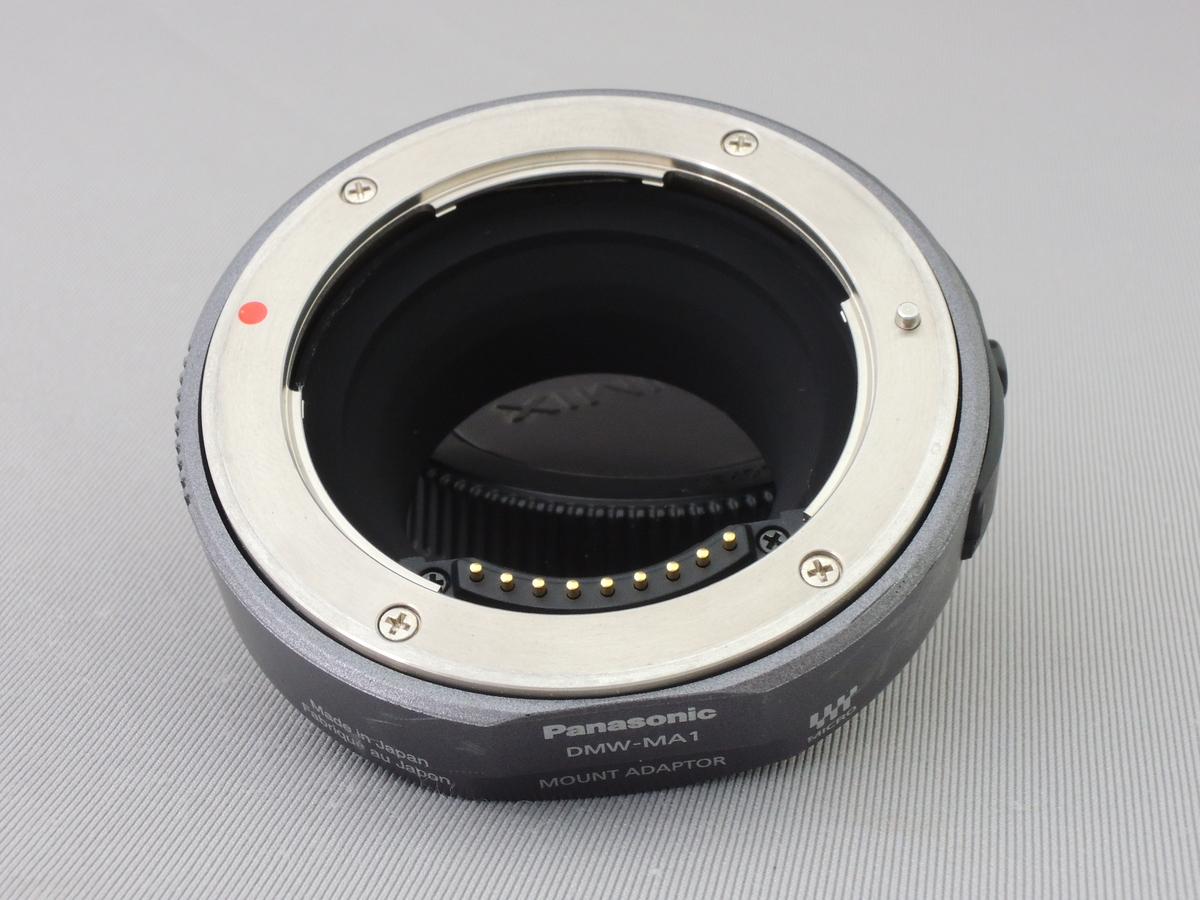 中古：B(並品)】パナソニック DMW-MA1 マイクロフォーサーズ用マウント