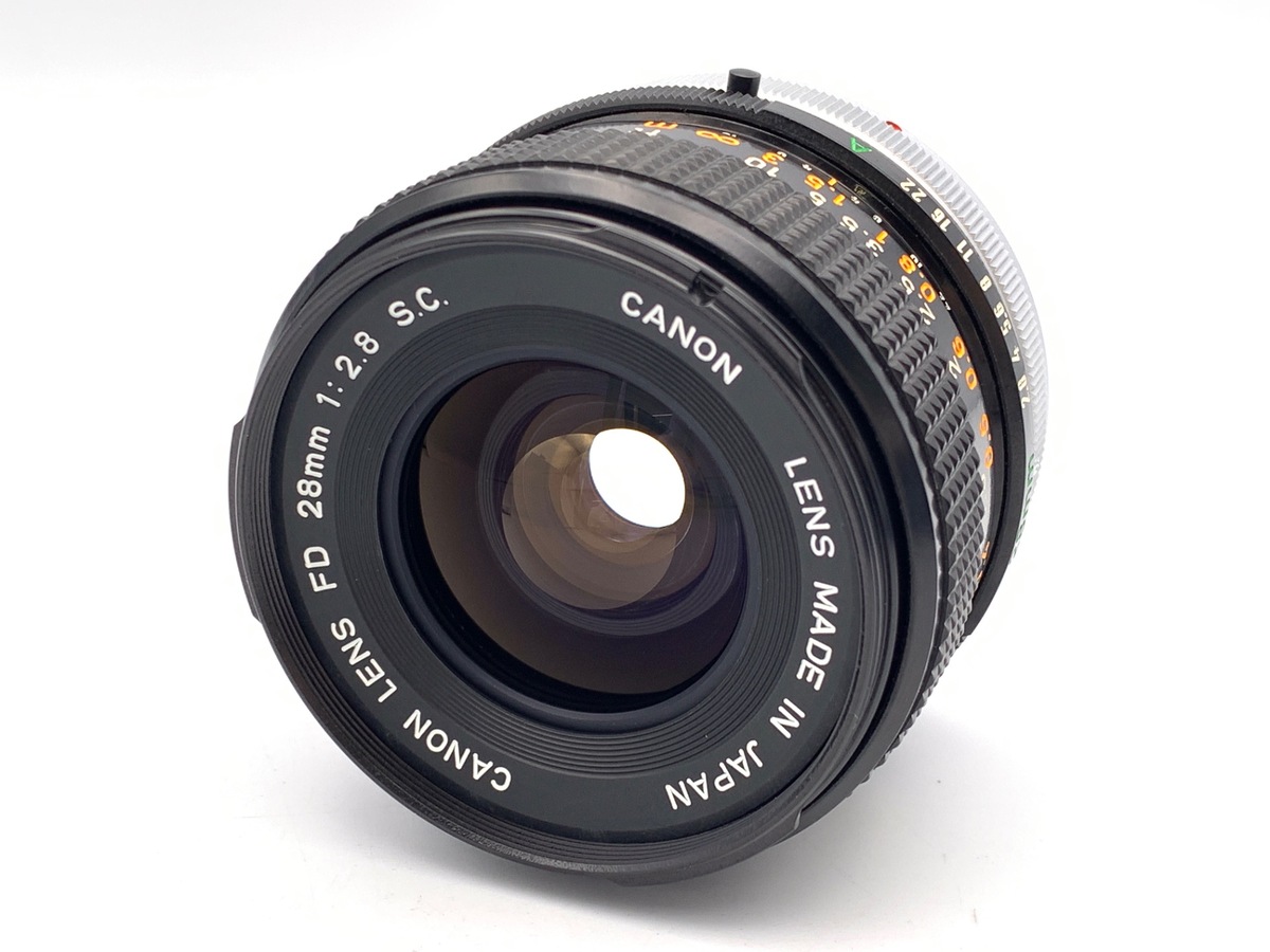 中古：B(並品)】キヤノン FD 28mm F2.8 S.C. | 2443950049244