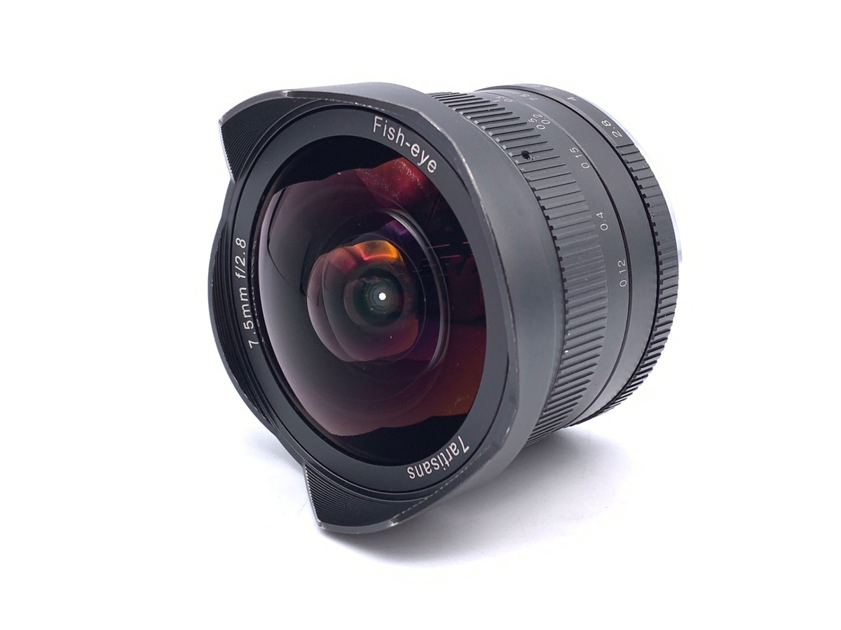 七工匠 7artisans 75M43B 7.5mm F2.8 マイクロフォーサーズ用