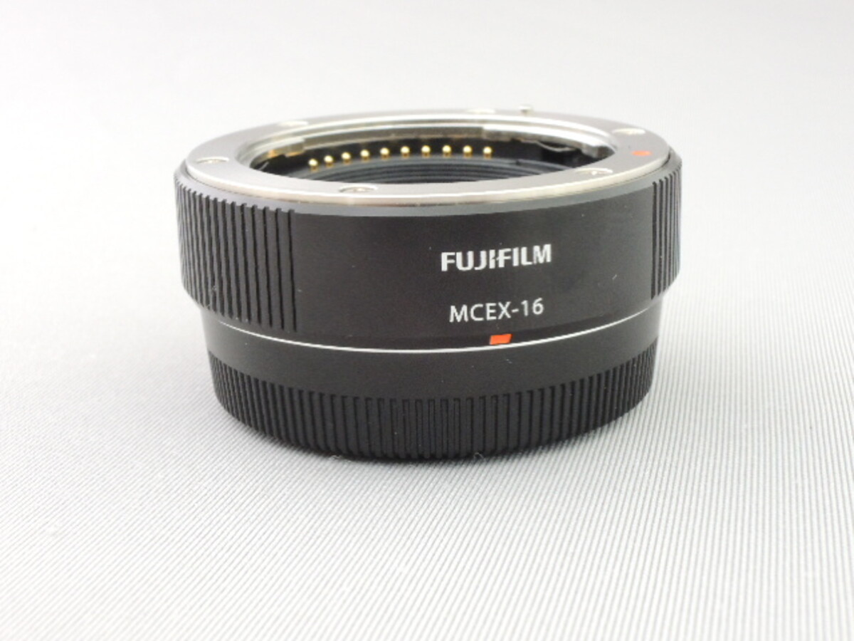 【中古】【非常に良い】FUJIFILM エクステンションチューブ MCXE-16 中古】フジフイルム MCEX-16 マイクロエクステンションチューブ 16mm