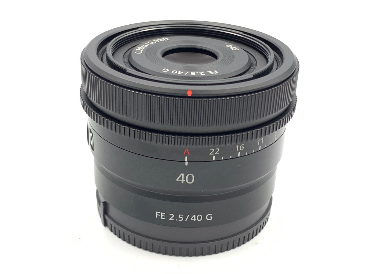 FE 40mm F2.5 G SEL40F25G 中古価格比較 - 価格.com