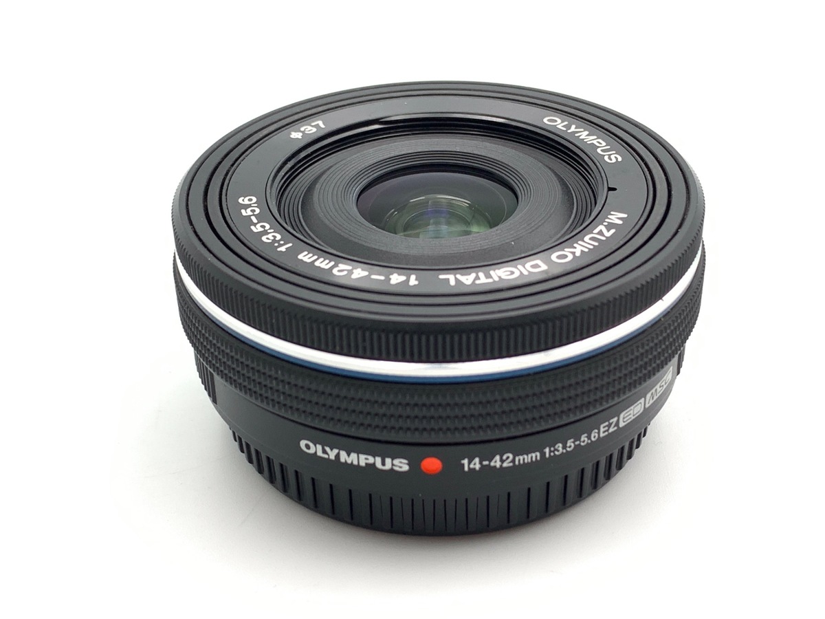 【中古】オリンパス M.ZUIKO DIGITAL ED 14-42mm F3.5-5.6 EZ ブラック