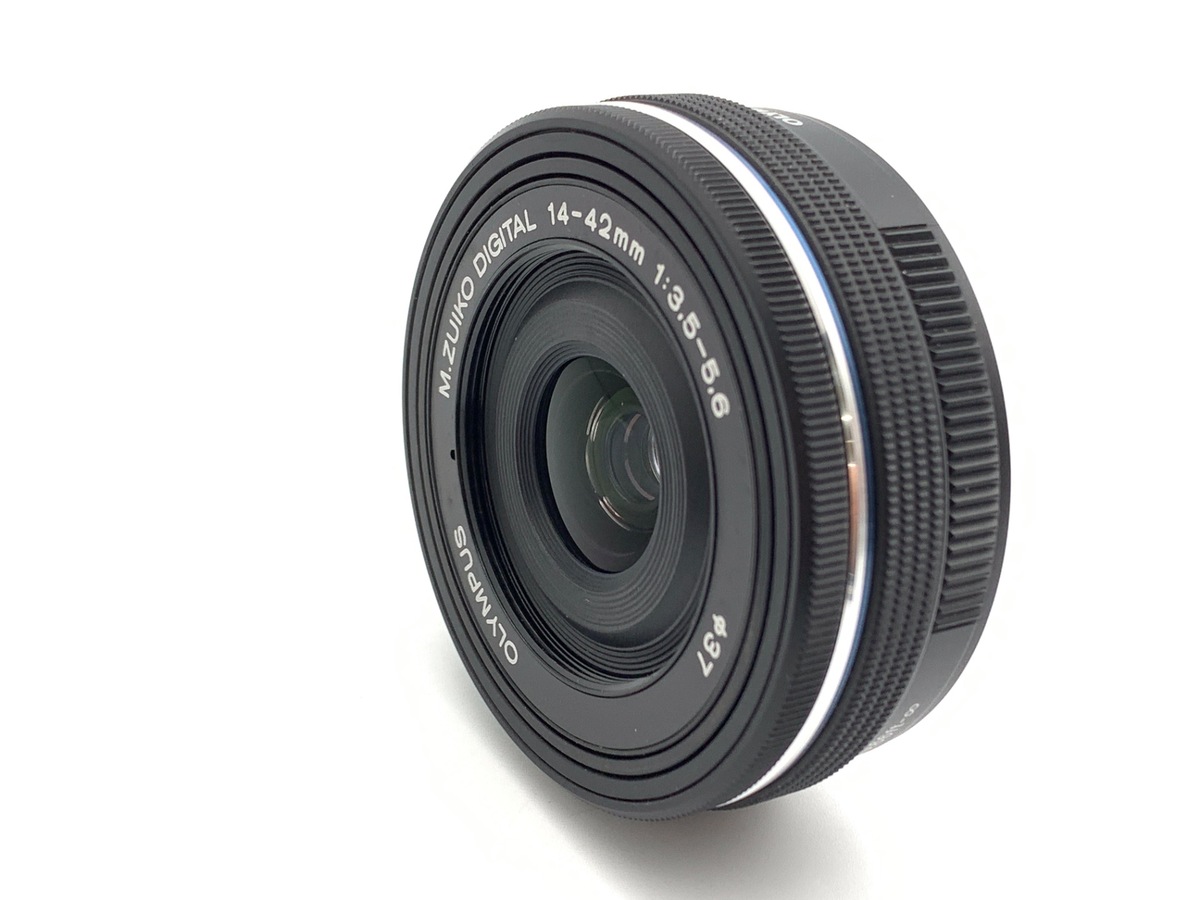 【中古】オリンパス M.ZUIKO DIGITAL ED 14-42mm F3.5-5.6 EZ ブラック