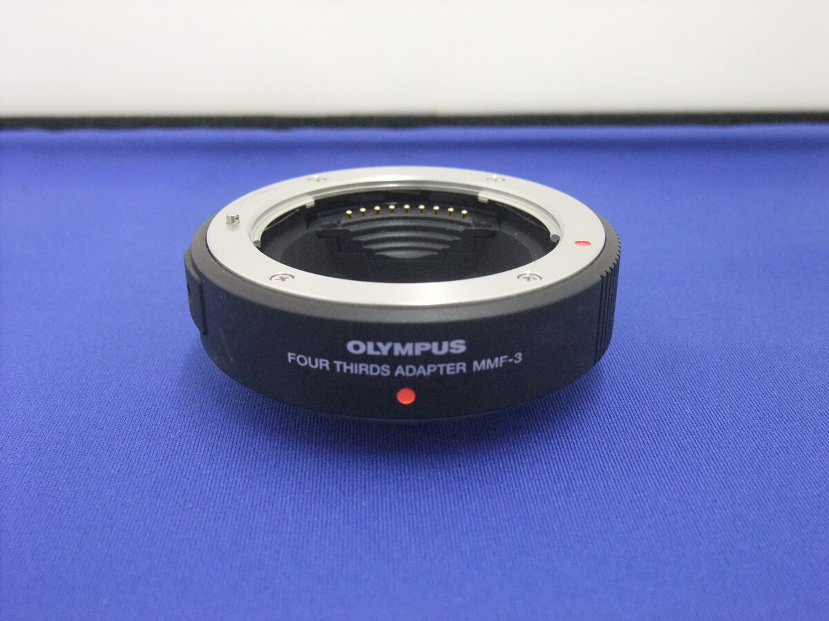 中古】オリンパス フォーサーズアダプター MMF-3 [レンズ側：フォー