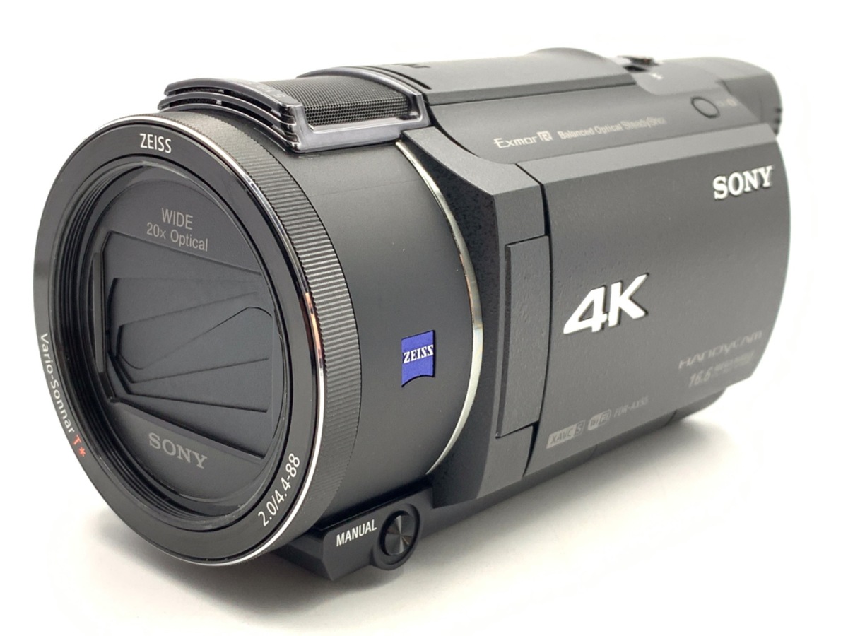 中古：AB(良品)】ソニー デジタル4Kビデオカメラレコーダー FDR-AX55 