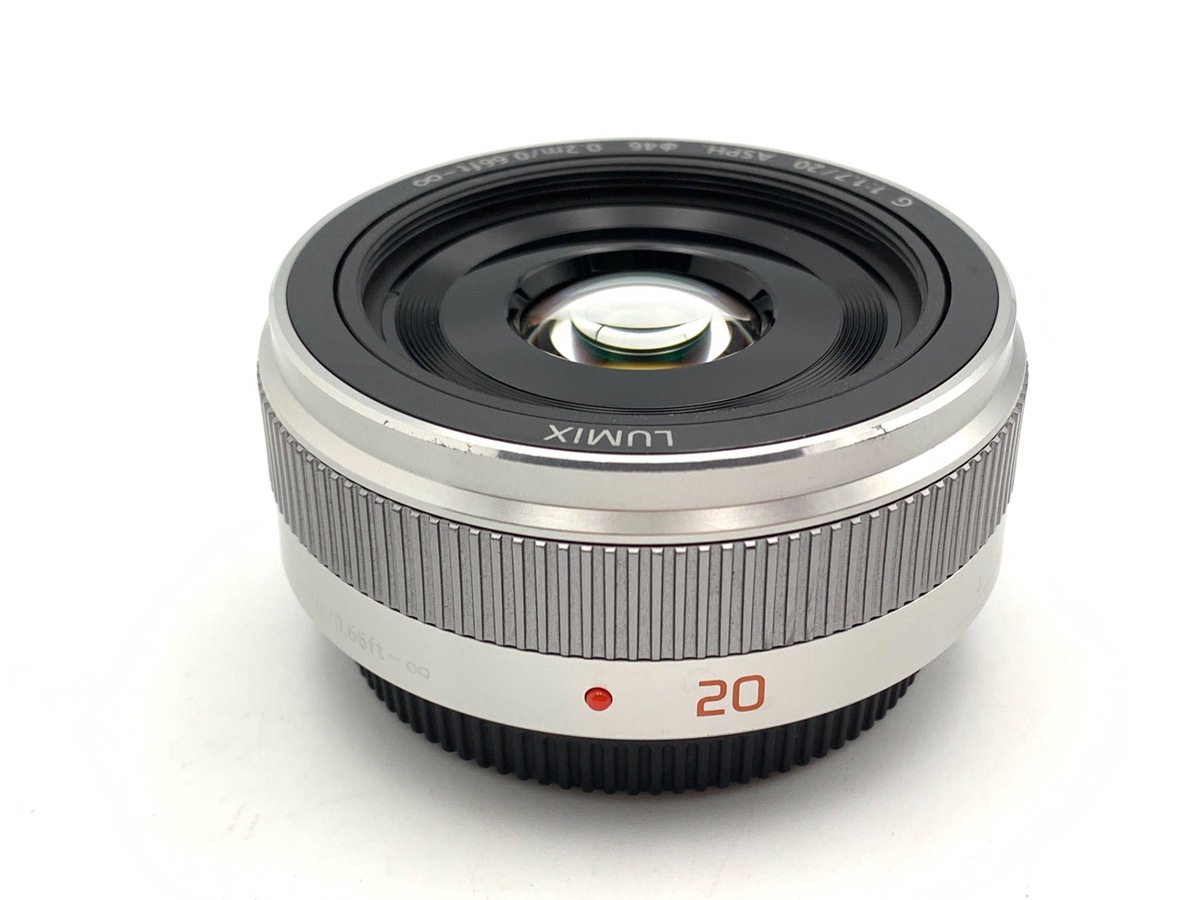 中古】パナソニック LUMIX G 20mm F1.7 II ASPH. [H-H020A] シルバー