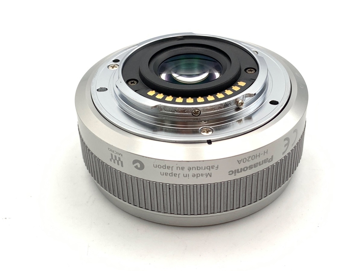 中古】パナソニック LUMIX G 20mm F1.7 II ASPH. [H-H020A] シルバー
