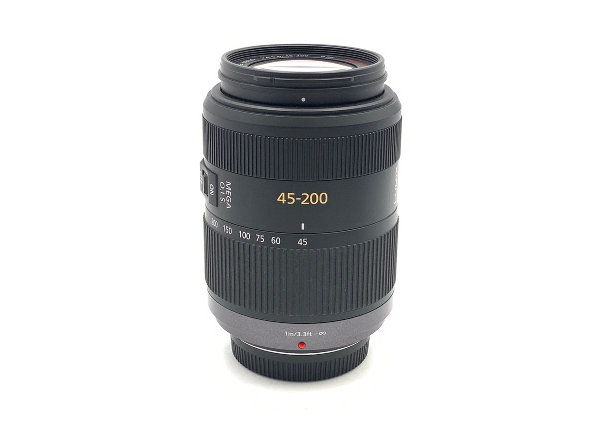 中古】LUMIX G VARIO 45-200/4.0-5.6 MEGA O.I.S. (H-FS045200) 在庫
