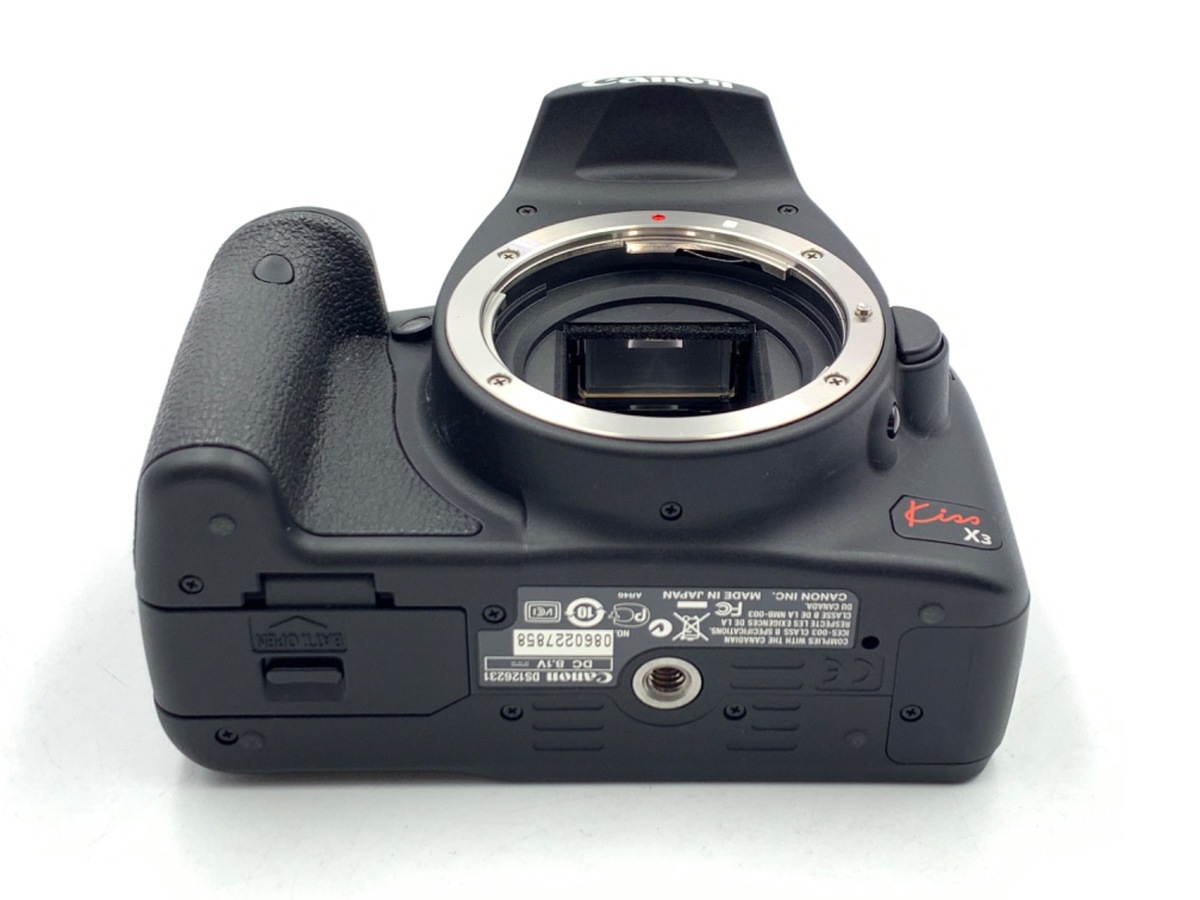美品 完動品 Canon EOS Kiss X3 ボディ #26086 中古】キヤノン EOS Kiss X3 ボディ｜｜カメラのキタムラネットショップ