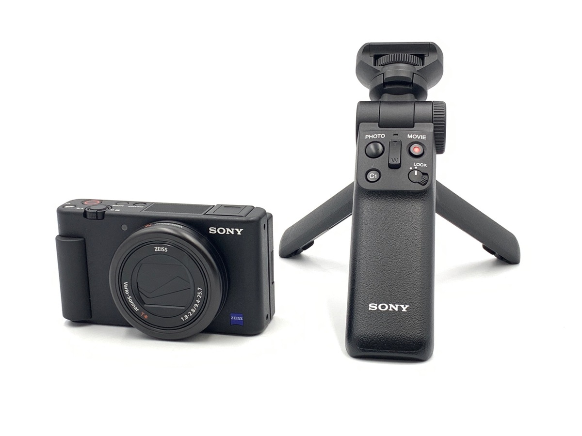 中古】ソニー VLOGCAM ZV-1G B シューティンググリップキット ブラック