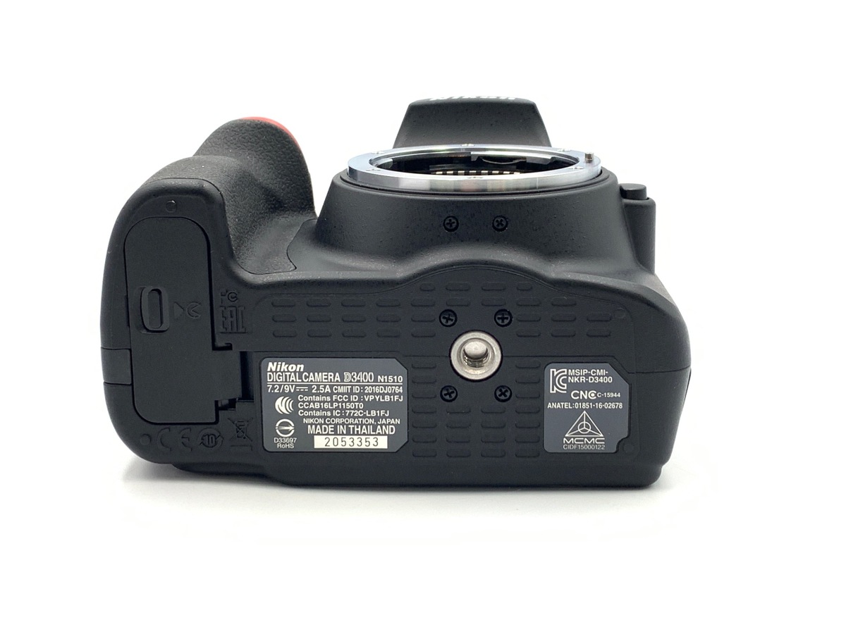 ■ほぼ新品■ NikonD3400 ボディー ブラック Amazon | Nikon デジタル一眼レフカメラ D3400 ダブルズーム