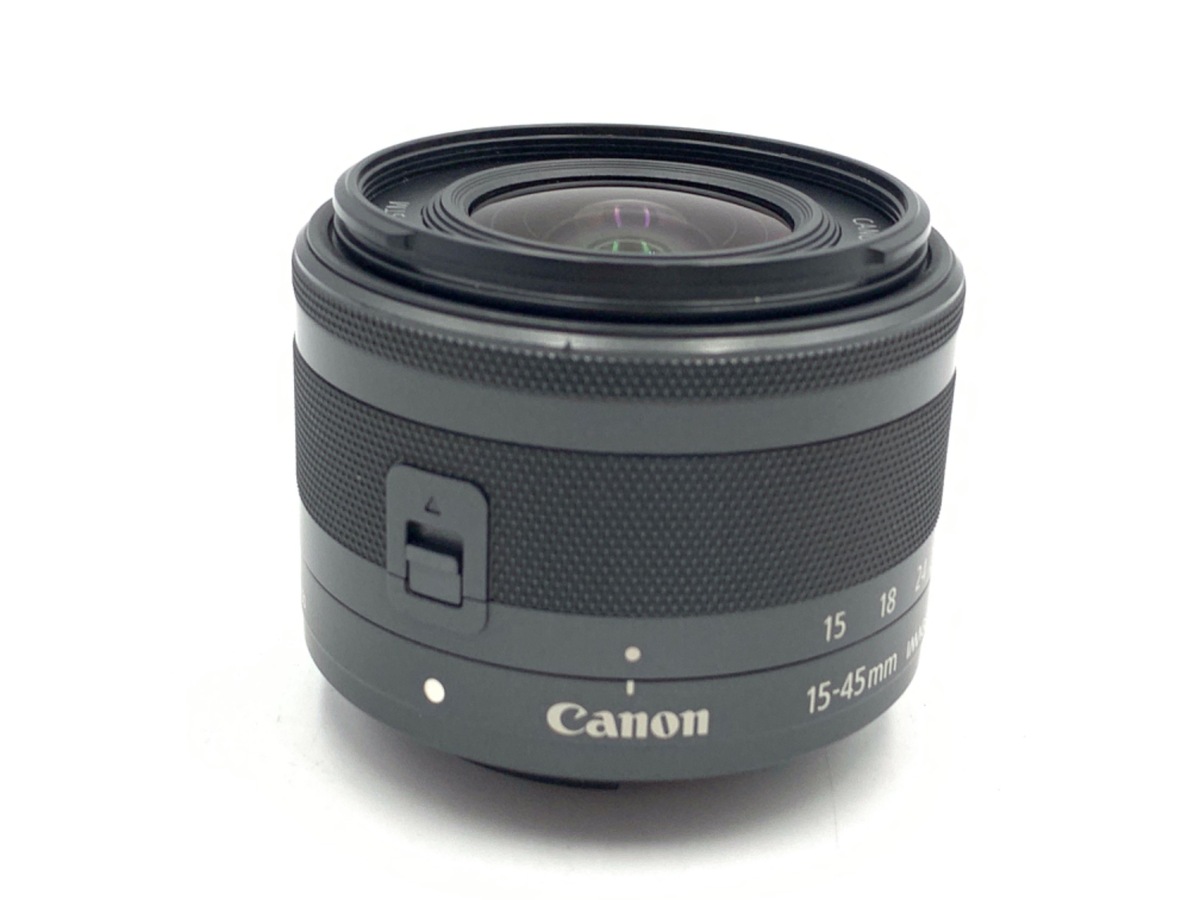中古】キヤノン EF-M15-45mm F3.5-6.3 IS STM グラファイト 在庫一覧 