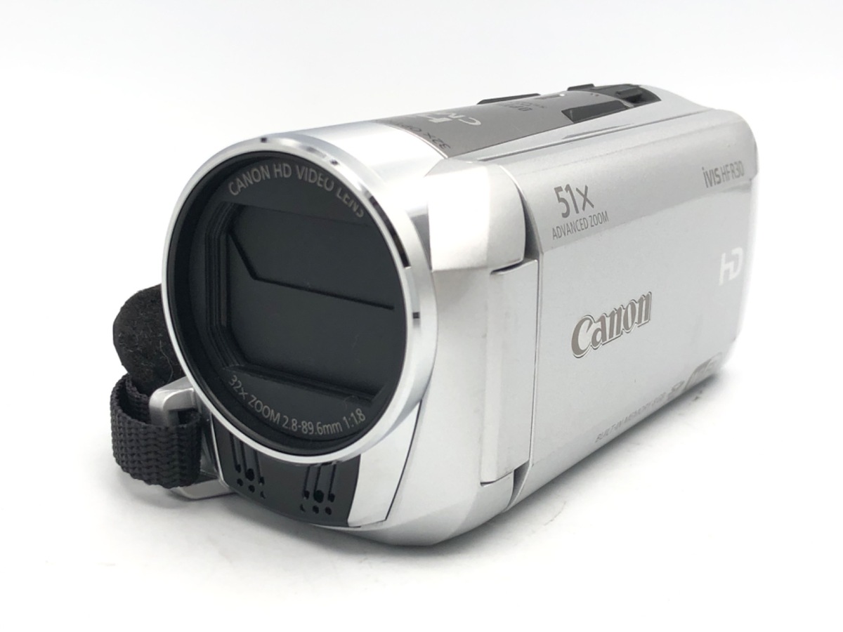 中古：AB(良品)】キヤノン（CANON）iVIS HF R30(シルバー) | 2441450004879