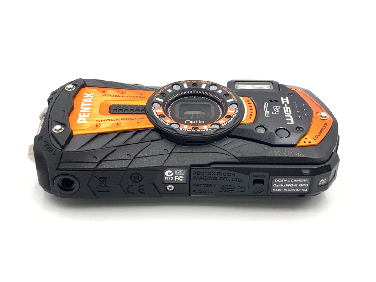 【スマホ転送OK】ペンタックス PENTAX Optio WG-2 オレンジ スマホ転送OK】ペンタックス PENTAX Optio WG-2 オレンジ - メルカリ