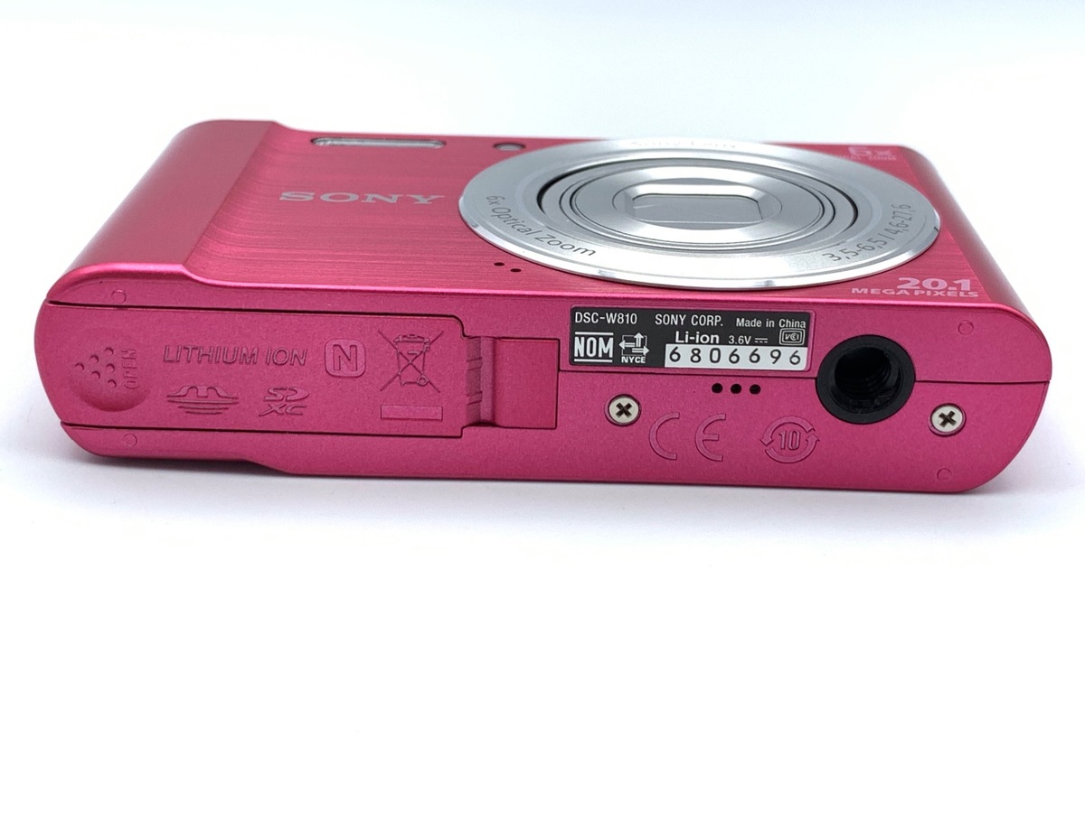 SONY(ソニー) デジタルカメラ Cyber-shot W810 光学6倍 ピンク DSC