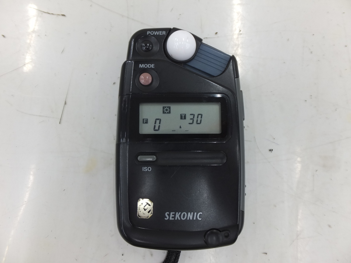 ■新品級■セコニック SEKONIC L-308B 露出計 フラッシュメイト FLASHMATE 日本製 #7513 セコニック 露出計 フラッシュメイト L-308X 1箱(1個) 64-5281-35（直送品）