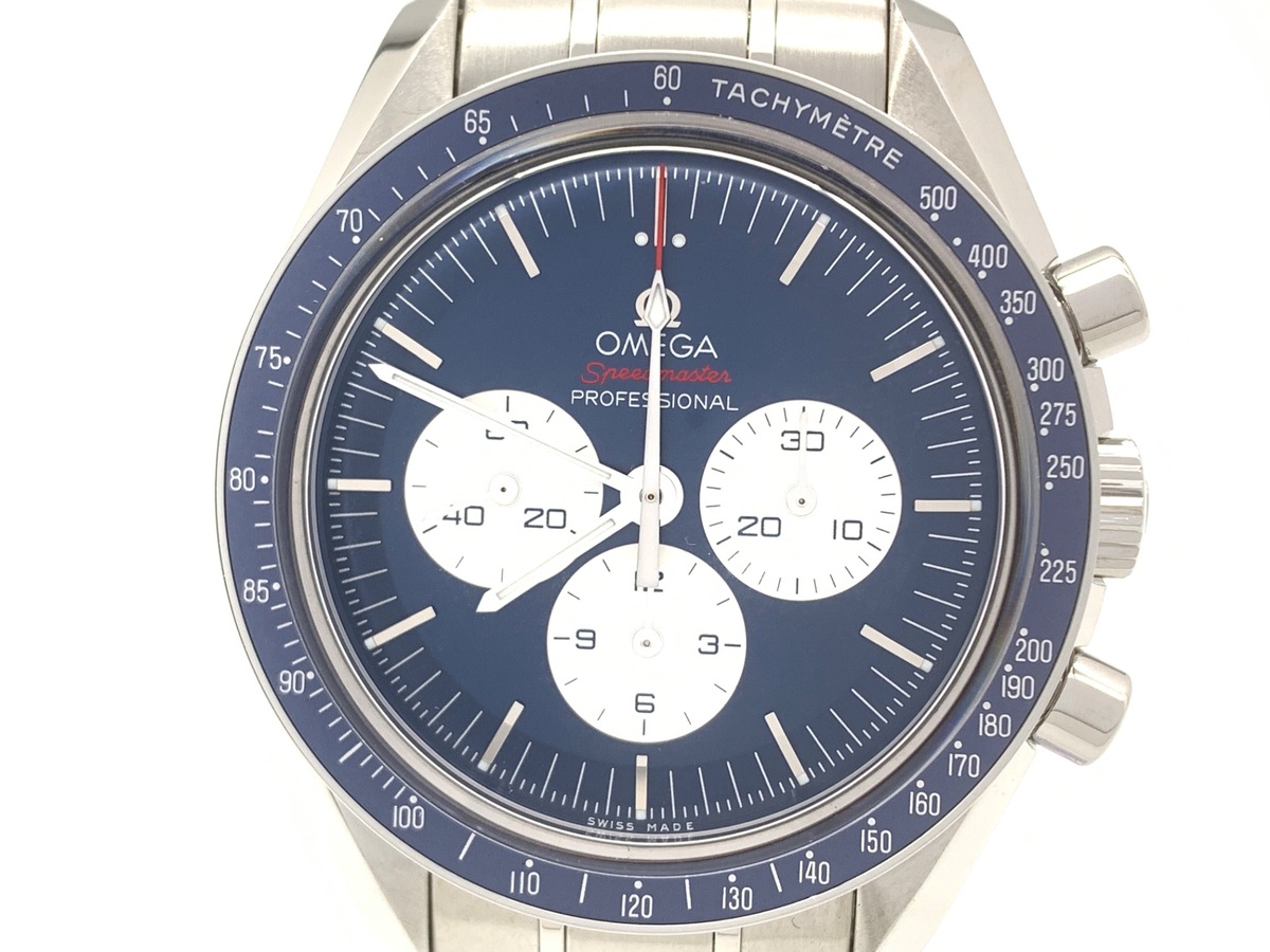 オメガ(OMEGA) スピードマスター ブルー 522.30.42.30.03.001 ステンレススティール 東京オリンピック2020 日本限定2020本