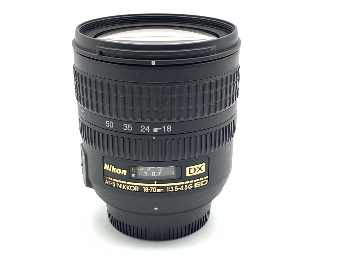 中古】ニコン AF-S DX Zoom Nikkor ED 18-70mmF3.5-4.5G（IF） 在庫