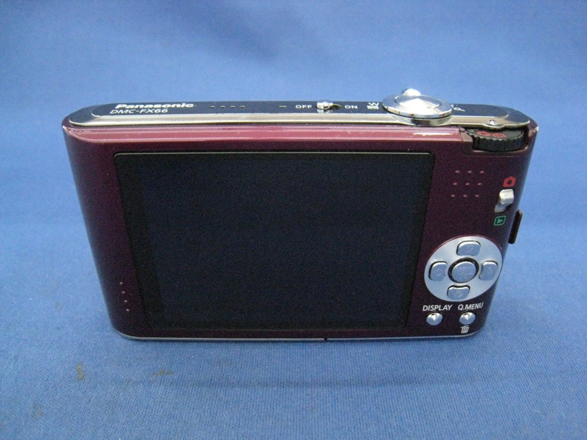 中古】パナソニック LUMIX DMC-FX66-V ノーブルバイオレット｜｜カメラ