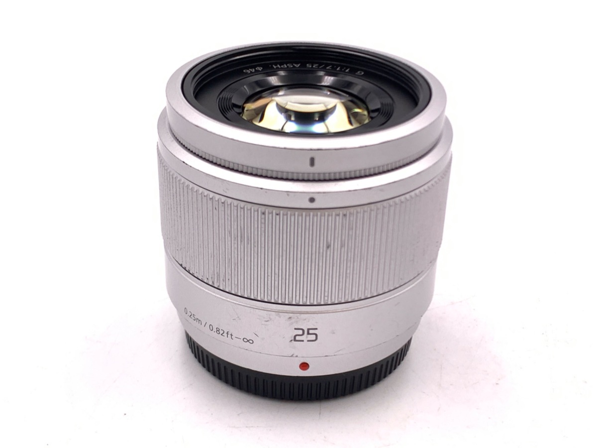 LUMIX G 25mm/F1.7 ASPH. H-H025-S [シルバー] 中古価格比較 - 価格.com