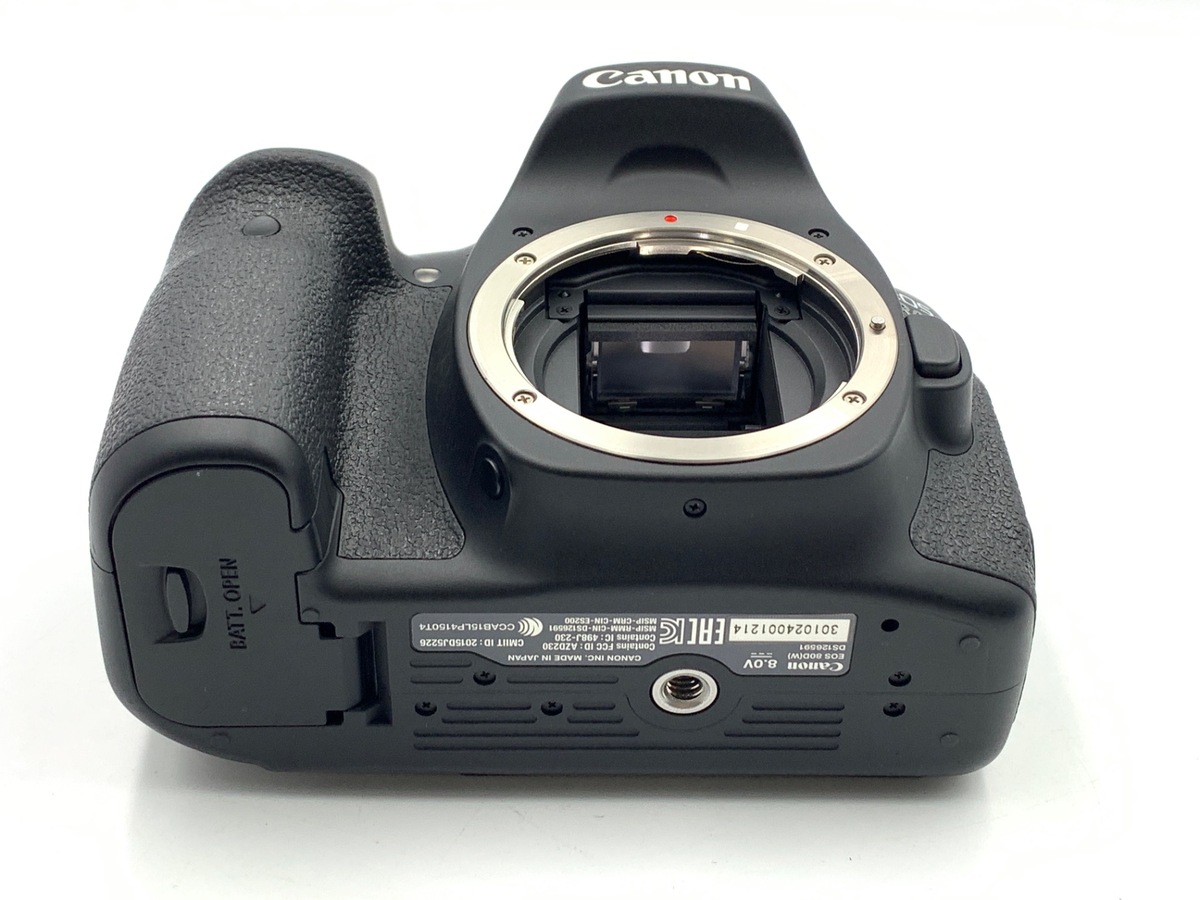 中古】キヤノン EOS 80D ボディ｜｜カメラのキタムラネットショップ