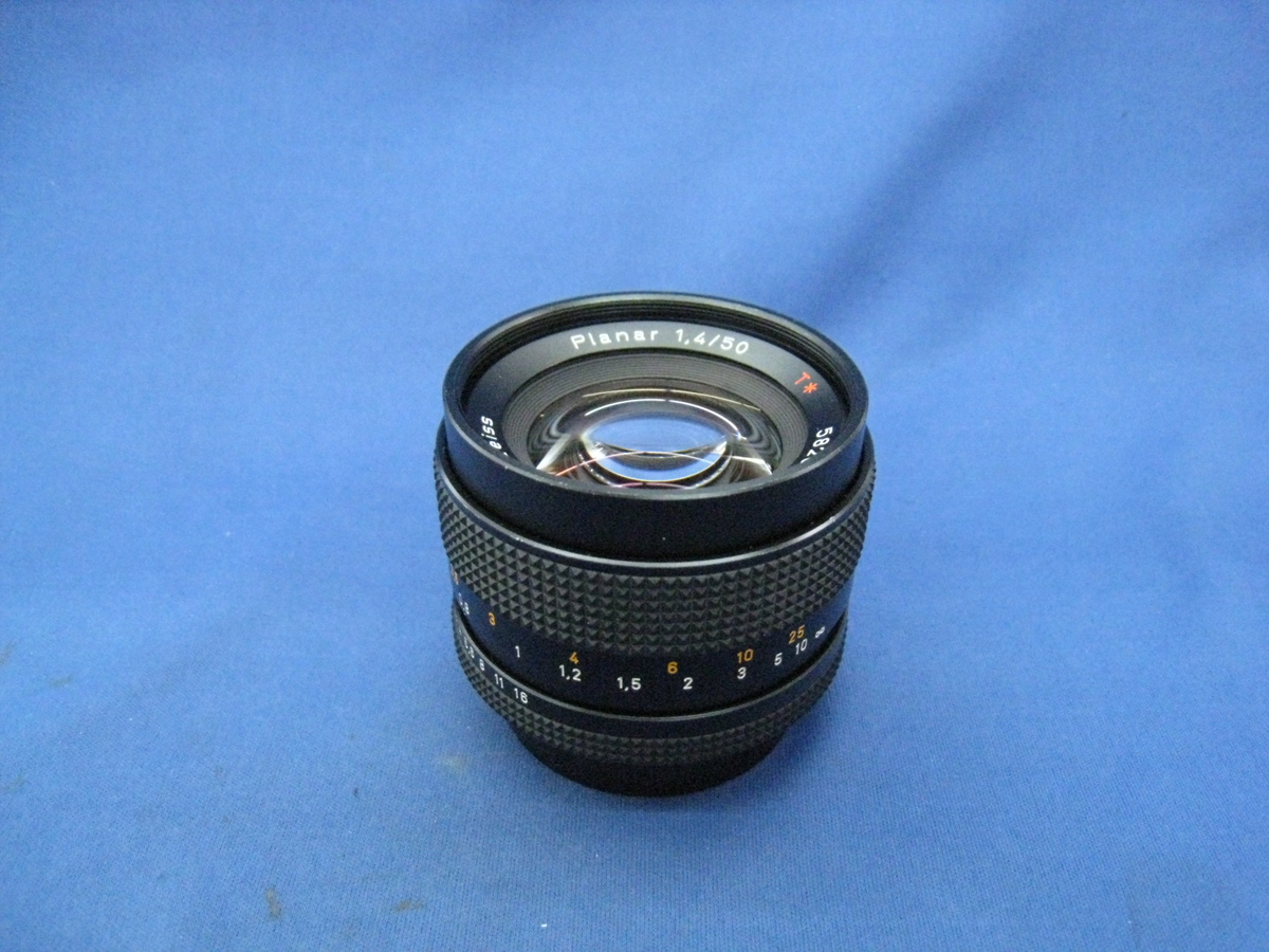 コンタックス Planar T* 50mm F1.4 AEJ プラナー 中古 コンタックス【CONTAX】Carl Zeiss Planar T* 50mm F1.4 AEJ の買取