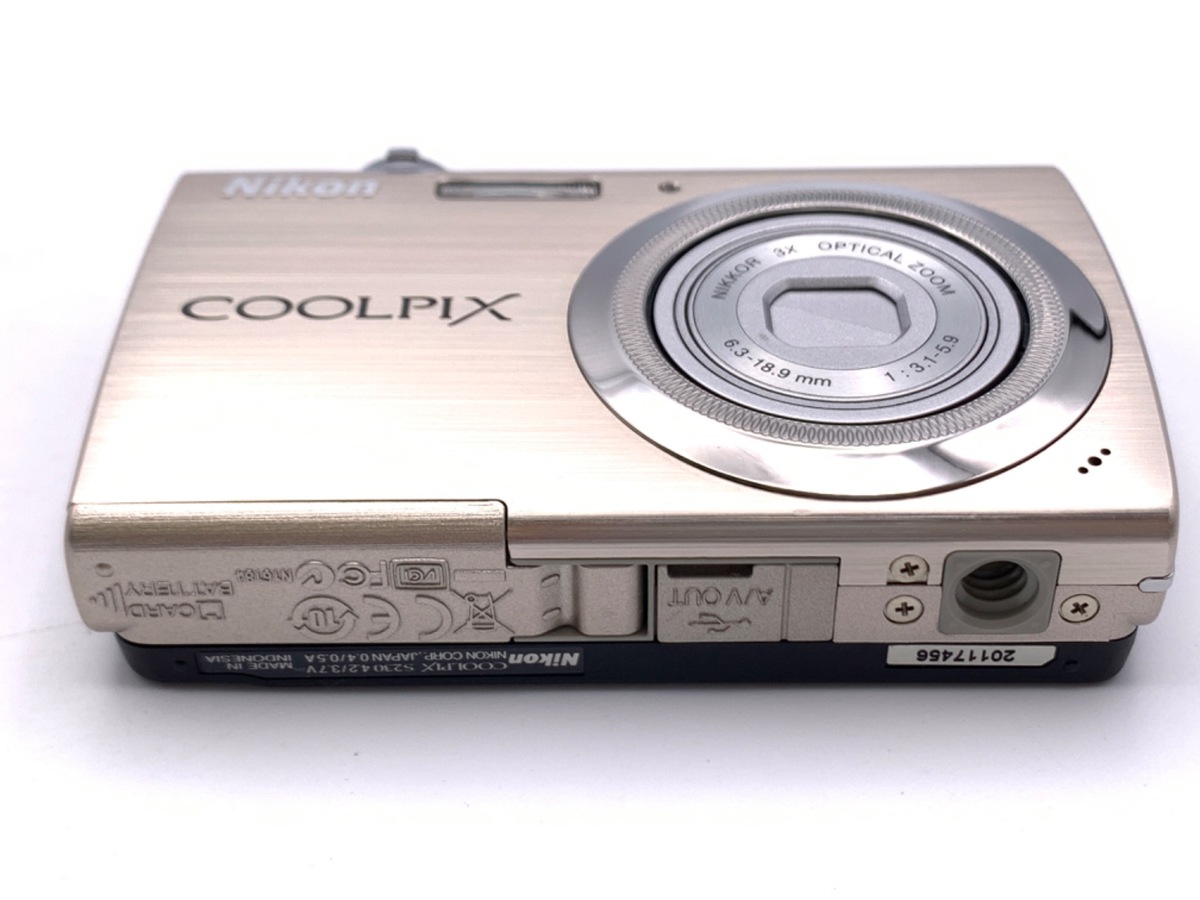 【✨美品✨】Nikon COOLPIX S230 コンデジ 平成レトロ シルバー 中古：A(美品)】ニコン COOLPIX S230 ソリッドシルバー | 2444020029739