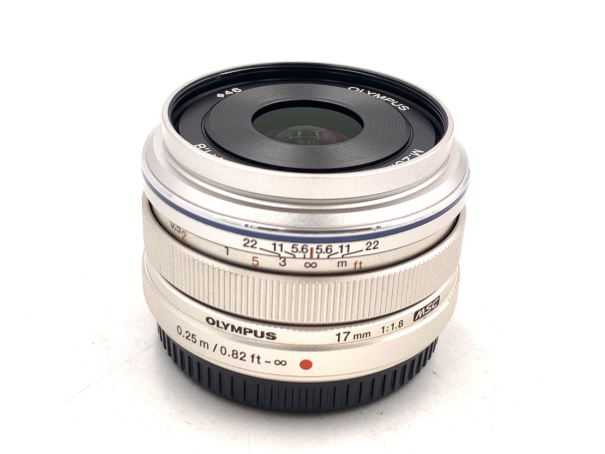 中古：AB(良品)】オリンパス M.ZUIKO DIGITAL 17mm F1.8 シルバー