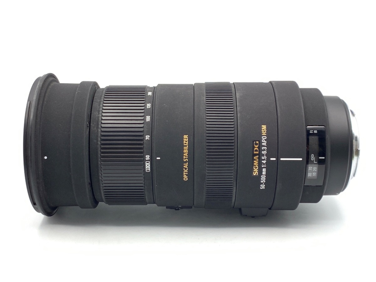 中古】シグマ APO 50-500mm F4.5-6.3 DG OS HSM キヤノン用 在庫一覧