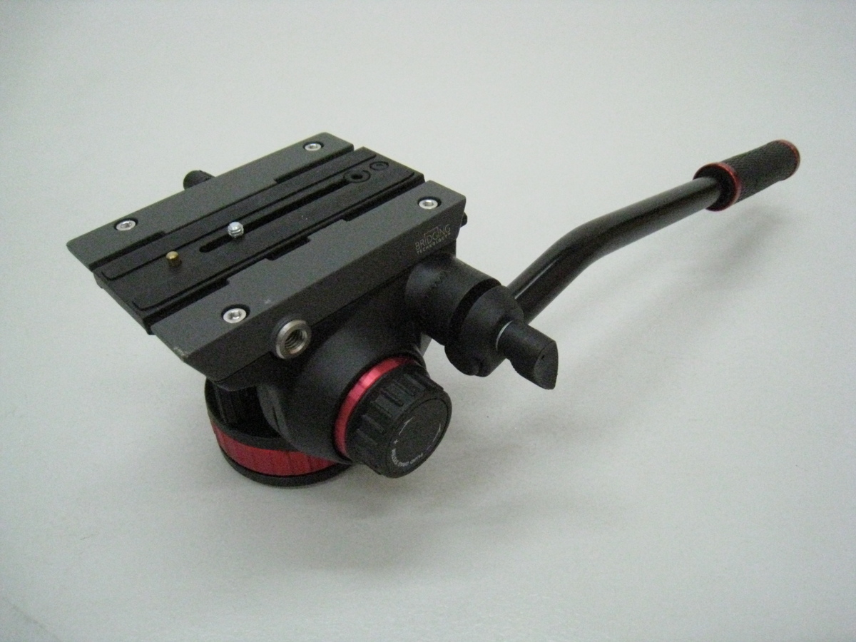 中古】マンフロット MVH502AH プロフルードビデオ雲台 フラットベース