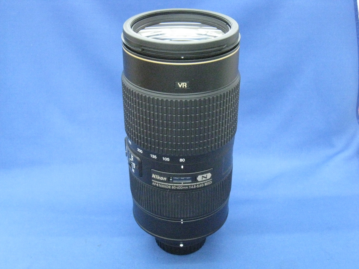 中古】ニコン AF-S NIKKOR 80-400mm f/4.5-5.6G ED VR 在庫一覧
