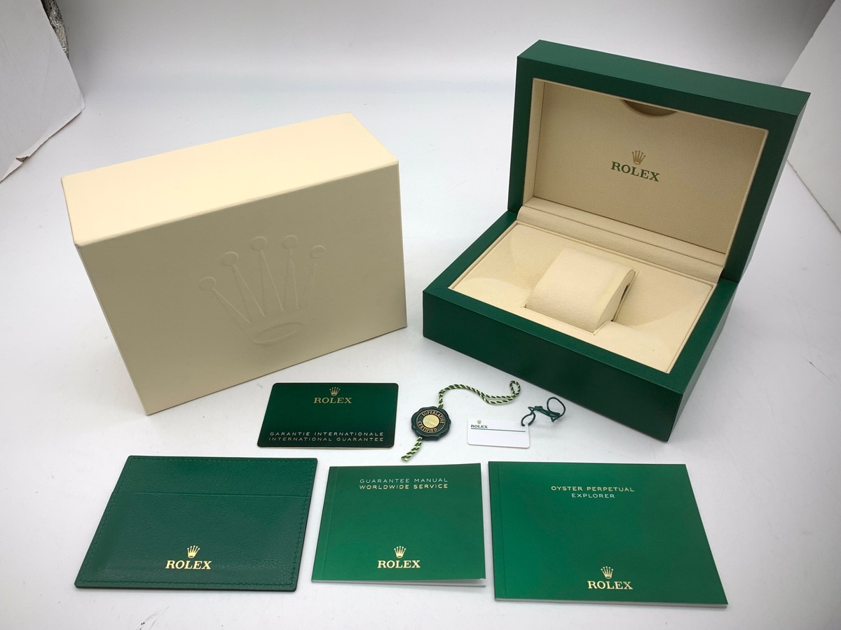 ロレックス(ROLEX) エクスプローラーI ブラック 124270 ステンレススティール