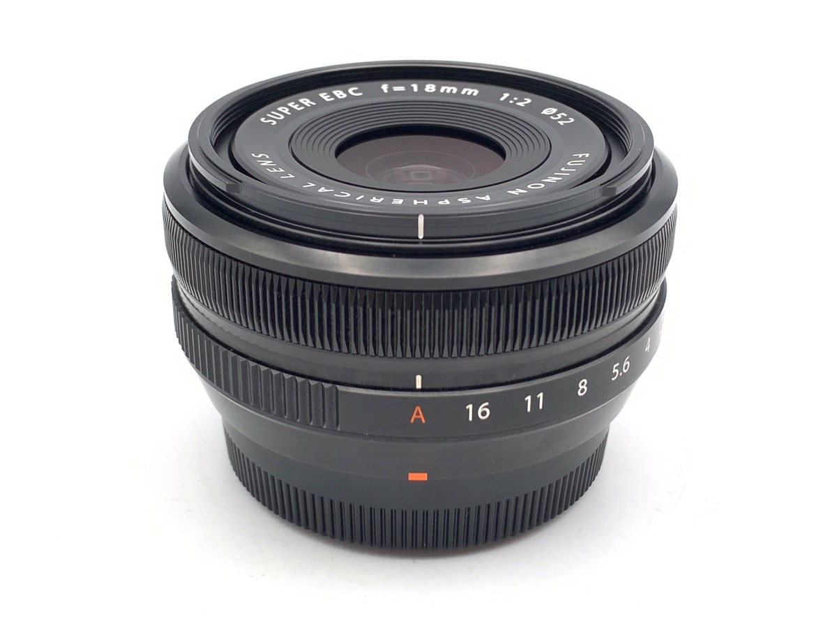 FUJIFILM XF18mmF2R　中古美品 FUJINON 中古：A(美品)】フジフイルム XF18mm F2 R | 2444020050740