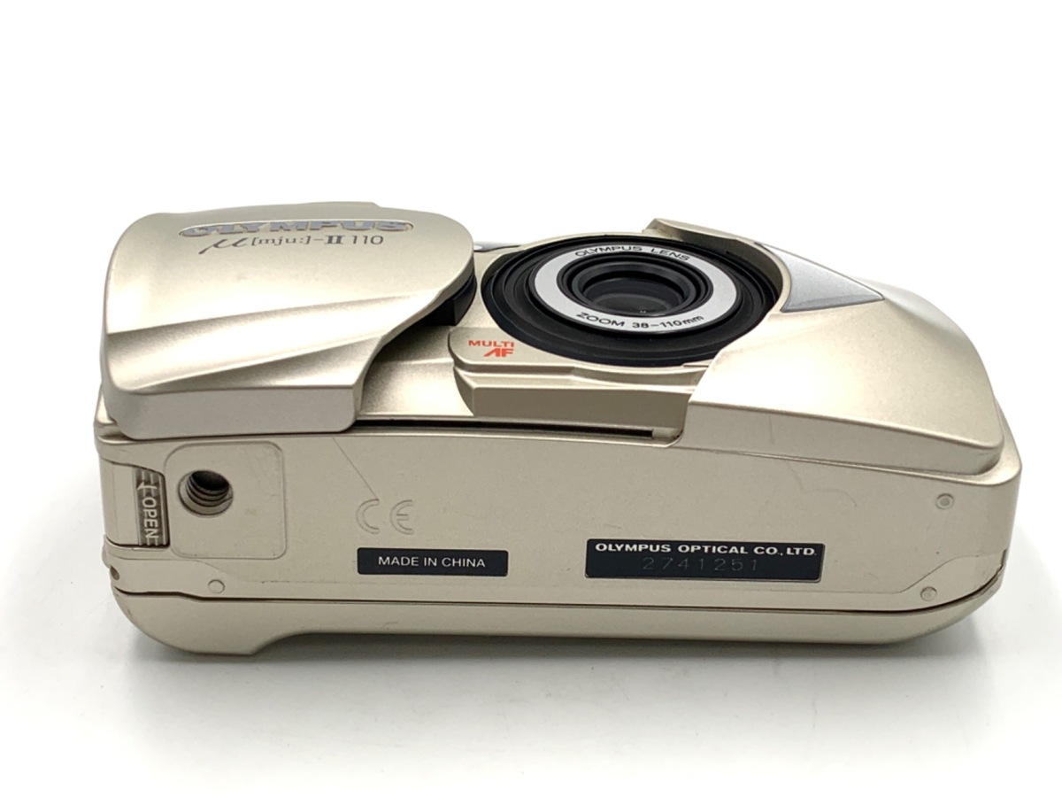 μ-Ⅱ 110 OLYMPUSミューⅡ 110 OLYMPUS μ [mju:]-II 110 オリンパス ミュー コンパクトフィルム