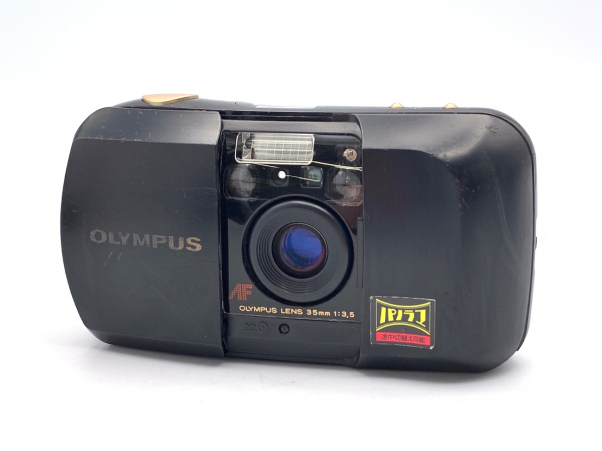 OLYMPUS μ[mju:]PANORAMA パノラマ フィルムカメラ 美品❓ 中古】OLYMPUS オリンパス μ[mju:] PANORAMA ミューパノラマ