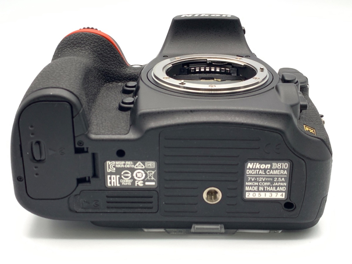中古：A(美品)】ニコン D810 ボディ | 2444030047440