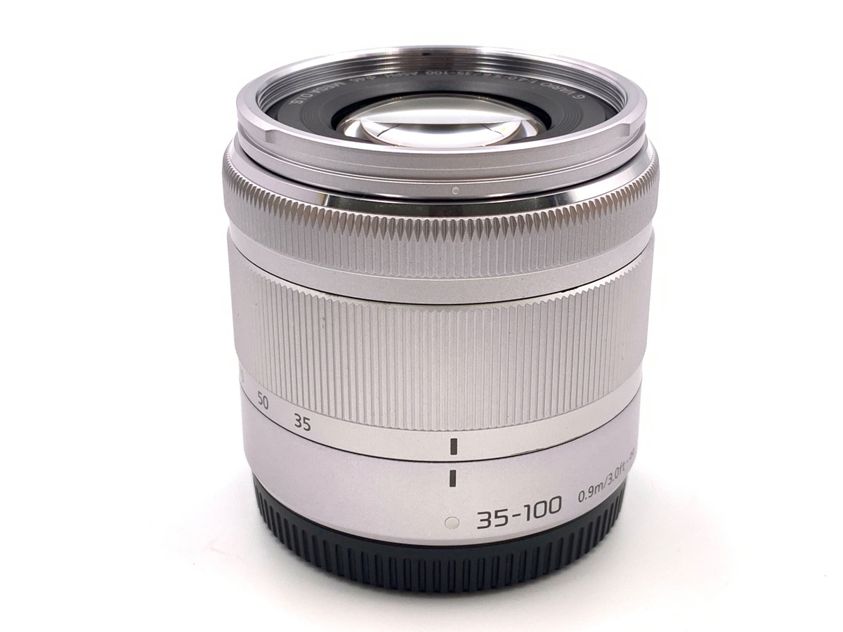 Panasonic - Panasonic　35〜100mm シルバー　美品 LUMIX G VARIO 35-100mm/F4.0-5.6 ASPH./MEGA O.I.S H-FS35100-S