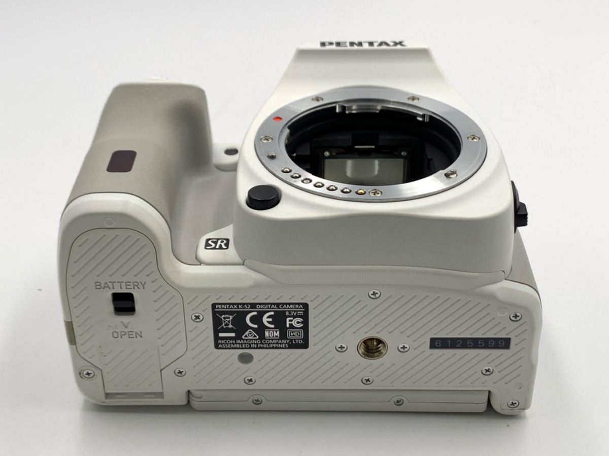 中古：B(並品)】ペンタックス K-S2 ボディ ホワイト | 2444030050563
