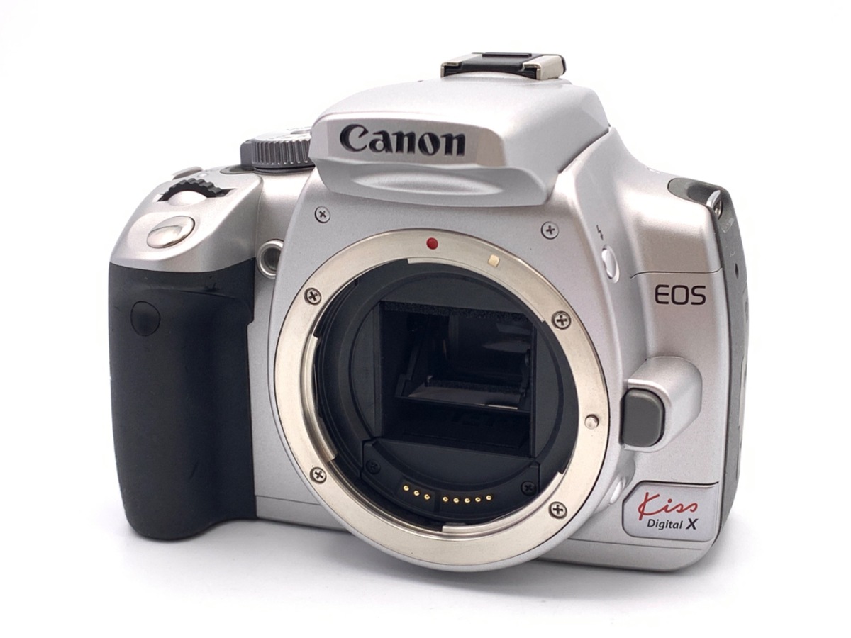 中古：B(並品)】キヤノン EOS Kiss Digital X ボディ シルバー 