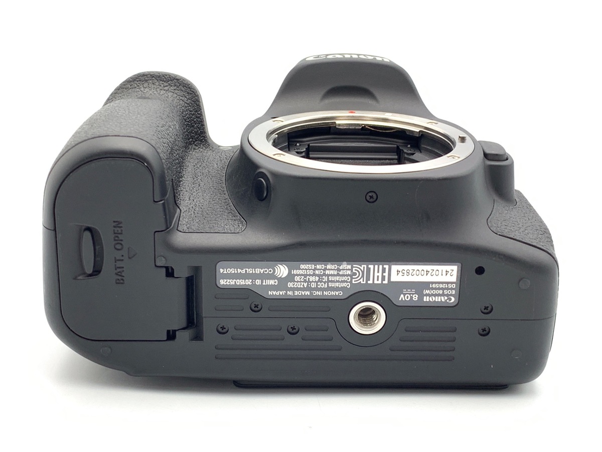 中古：AB(良品)】キヤノン EOS 80D ボディ | 2444030070837