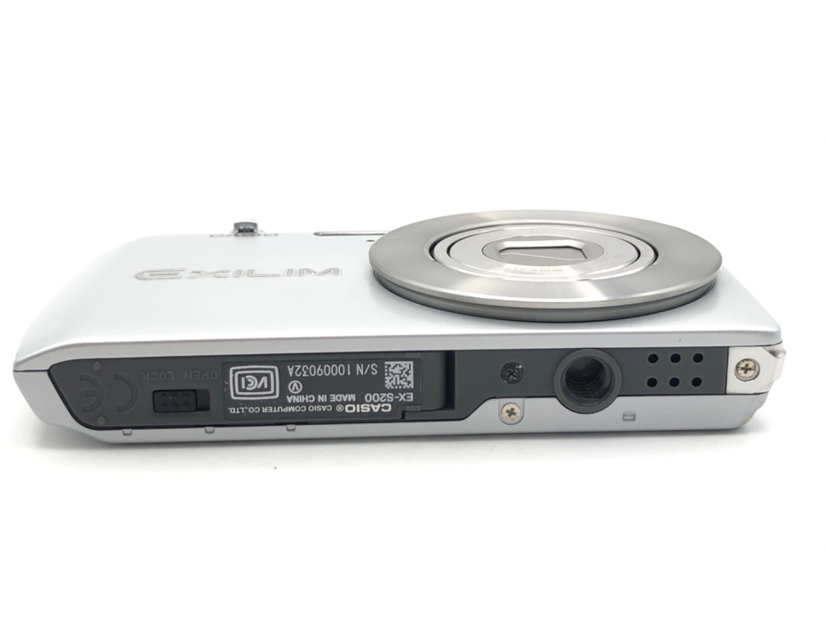中古：B(並品)】カシオ EXILIM EX-S200 シルバー | 2444030075108