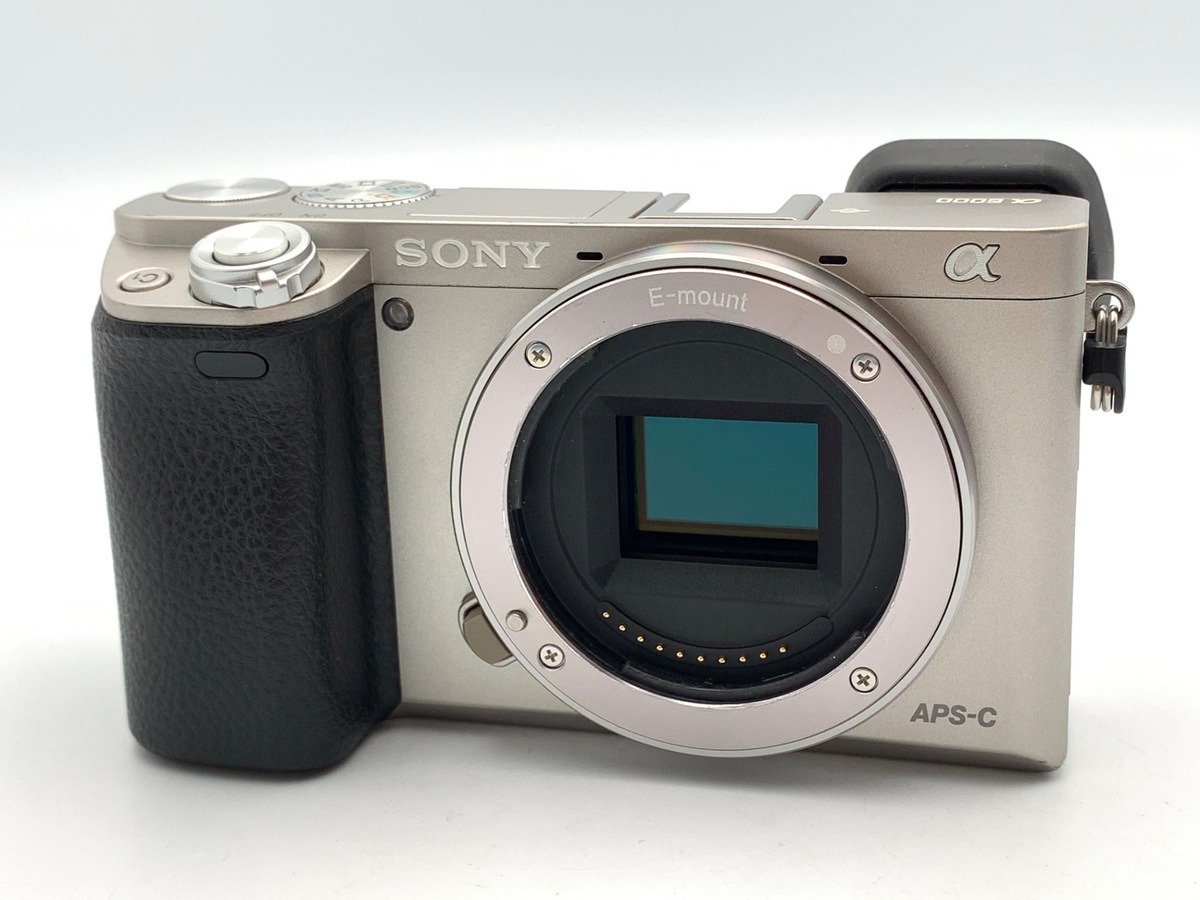 α6000 ボディ シルバー ILCE-6000【2430万画素】